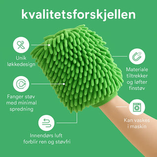 Swindo Dusting Mitt - Rengjør med ett sveip